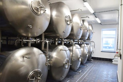 捷克客戶1000L啤酒設備