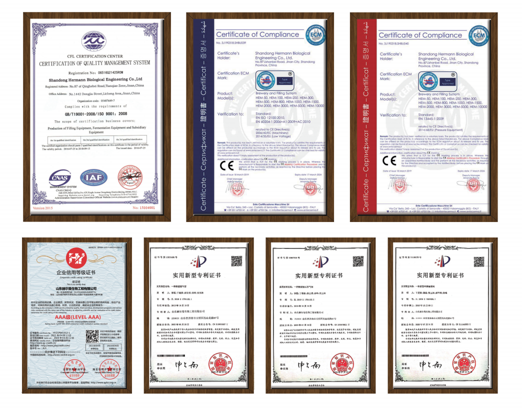 匠心獨造丨匯冠公司自主研發6頭灌桶和洗